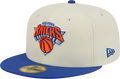 New York Knicks Chrome/Royal 2 Tone New Era 59FIFTY Fitted Hat